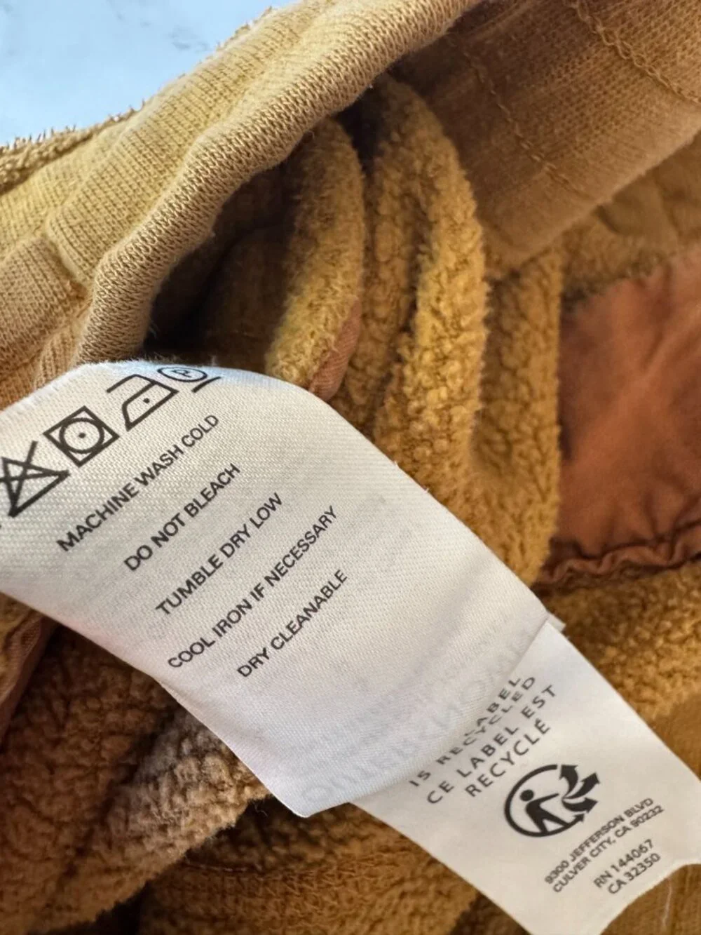 Outerknown mustard brown